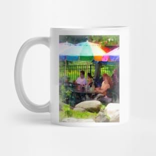 Cold Springs NY - Under the Colorful Umbrellas Mug